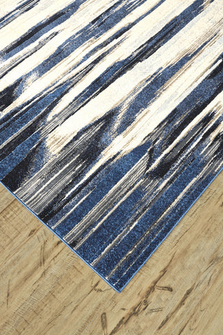 Feizy Milton 3468F Blue/Ivory Area Rug Lifestyle Image