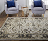 Feizy Eaton 8399F Gray/Beige Area Rug Lifestyle Image