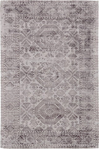 Feizy Nadia 8377F Gray/Purple Area Rug main image