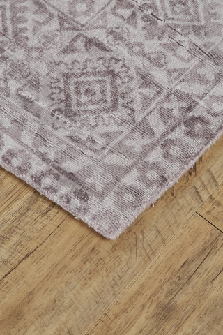 Feizy Nadia 8377F Gray/Purple Area Rug Lifestyle Image