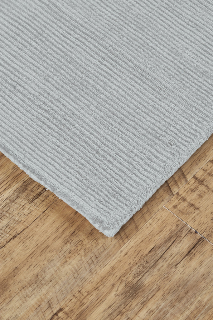 Feizy Batisse 8717F Gray Area Rug Corner Image