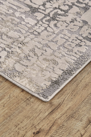 Feizy Prasad 3683F Gray Area Rug Lifestyle Image