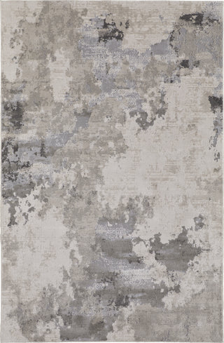 Feizy Prasad 3970F Ivory/Gray Area Rug main image