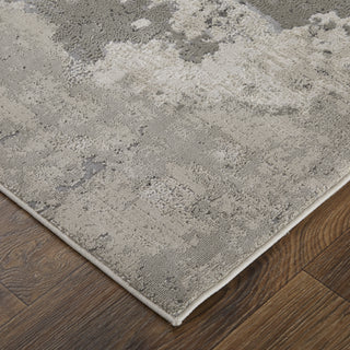 Feizy Prasad 3970F Ivory/Gray Area Rug Lifestyle Image