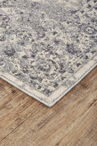 Feizy Akhari 3684F Silver/Beige Area Rug