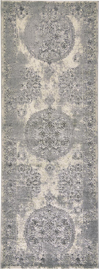 Feizy Akhari 3684F Silver/Beige Area Rug