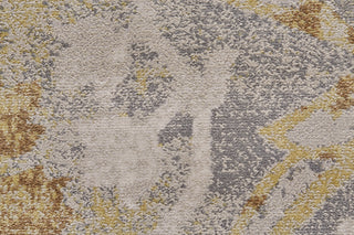 Feizy Cannes 3685F Gray/Yellow Area Rug