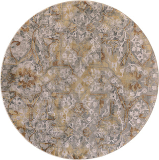 Feizy Cannes 3685F Gray/Yellow Area Rug