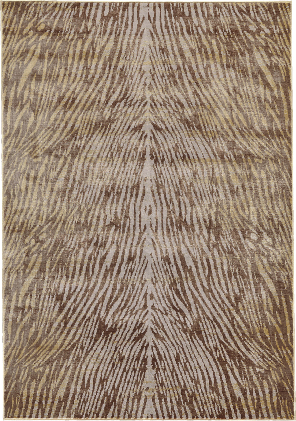Feizy Cannes 3689F Yellow/Dark Gold Area Rug