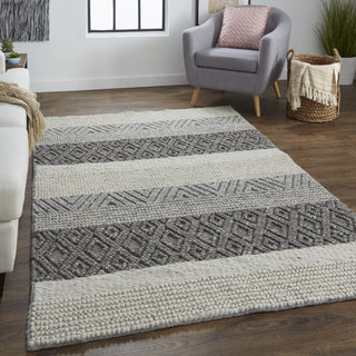 Feizy Berkeley 0811F Gray Area Rug Lifestyle Image