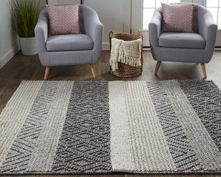 Feizy Berkeley 0811F Gray Area Rug Lifestyle Image