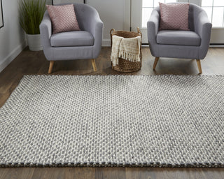 Feizy Berkeley 0812F Gray/Ivory Area Rug Lifestyle Image