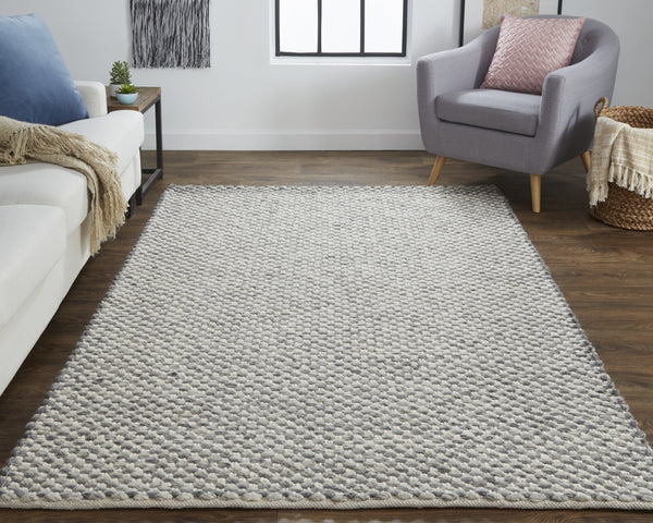 Feizy Berkeley 0812F Gray/Ivory Area Rug – Incredible Rugs and Decor