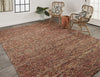 Feizy Berkeley 0821F Rust/Brown Area Rug Lifestyle Image