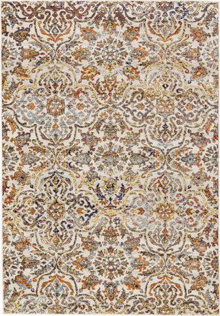 Feizy Emerson 3545F Cream/Grayblue Area Rug