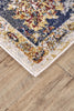 Feizy Emerson 3550F Cream/Blue Area Rug