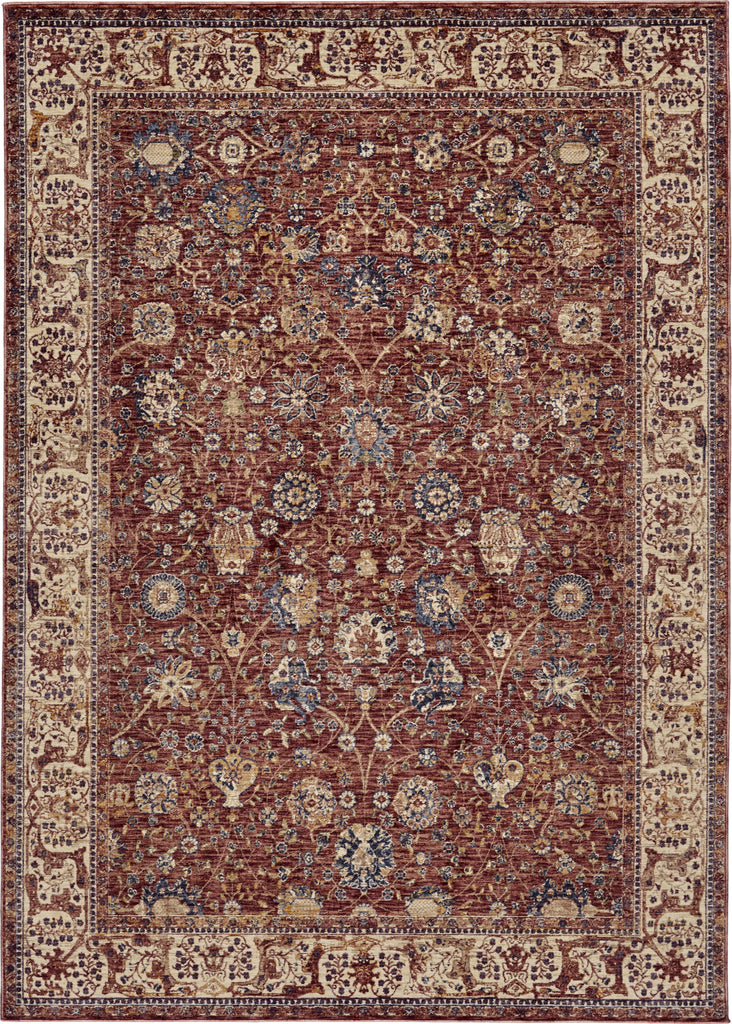 Feizy Hammond 3506F Rust/Ivory Area Rug
