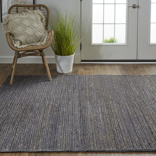 Feizy Kaelani 0769F Dark Blue/Brown Area Rug Lifestyle Image