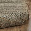 Feizy Kaelani 0770F Green/Tan Area Rug Corner Image with Rug Pad
