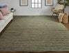 Feizy Kaelani 0770F Green/Tan Area Rug Lifestyle Image Feature