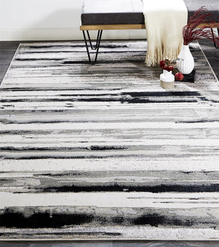 Feizy Micah 3049F Silver Area Rug Lifestyle Image