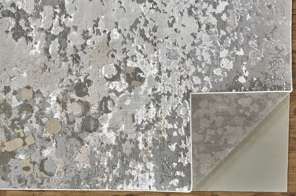 Feizy Micah 3336F Silver/Gray Area Rug Incredible Rugs and Decor