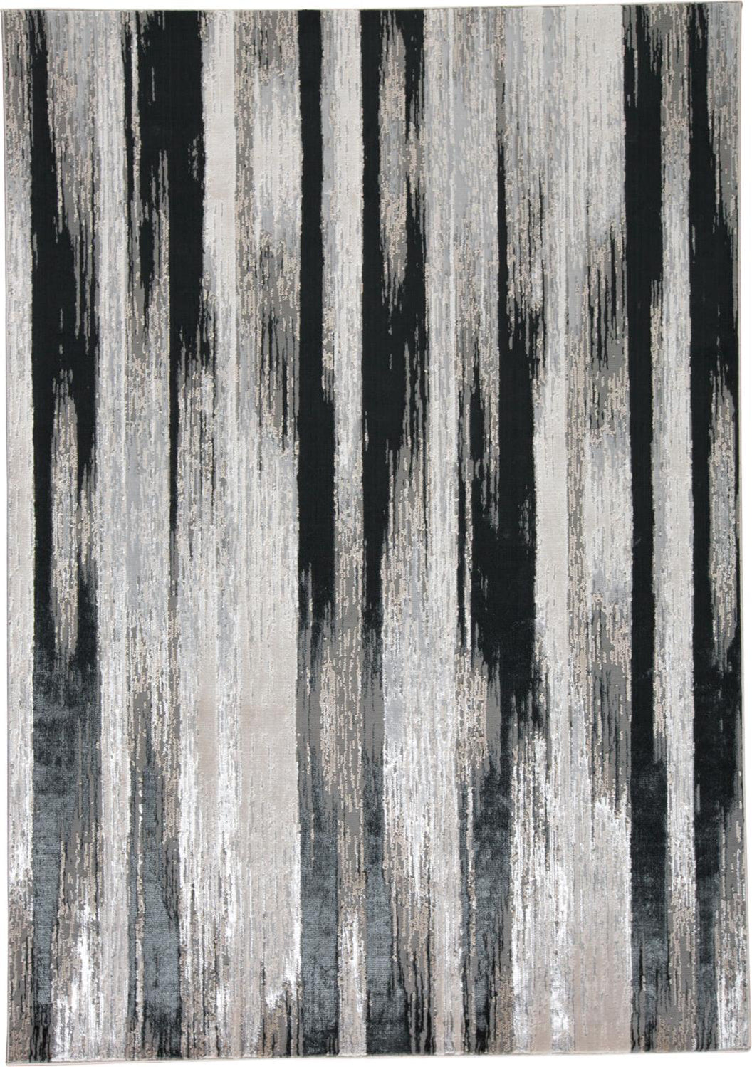 Feizy Micah 3338F Black/Silver Area Rug main image
