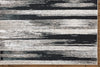 Feizy Micah 3338F Black/Silver Area Rug Pattern Image