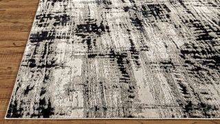 Feizy Micah 3339F Black Area Rug Corner Image