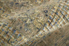 Feizy Isleta 8445F Gray/Blue Area Rug Corner Image