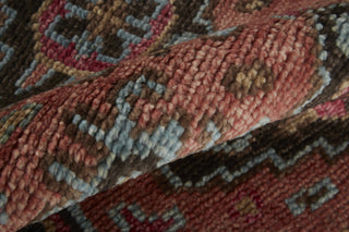 Feizy Piraj 6452F Rust/Blue Area Rug Lifestyle Detail Image