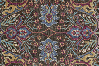 Feizy Piraj 6461F Blue/Gold Area Rug Close Up Image