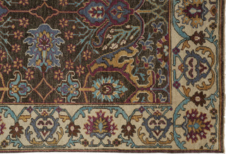 Feizy Piraj 6461F Blue/Gold Area Rug Detail Image