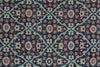 Feizy Piraj 6463F Teal/Red Area Rug Close Up Image