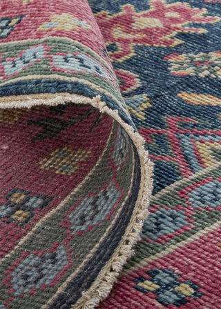 Feizy Piraj 6741F Pink/Blue Area Rug Close Up Image