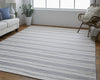 Feizy Duprine 0560F Gray Area Rug Lifestyle Image Feature