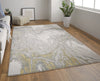 Feizy Waldor 3602F Gold/Ivory Area Rug Lifestyle Image Feature