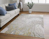 Feizy Waldor 3602F Gold/Ivory Area Rug Lifestyle Image Featured
