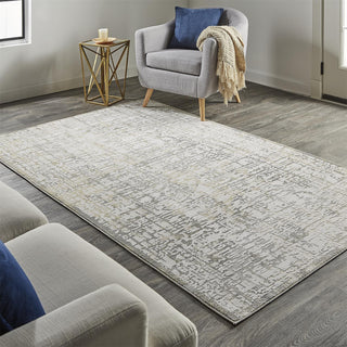 Feizy Waldor 3683F Ivory/Beige Area Rug Lifestyle Image