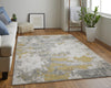 Feizy Waldor 3970F Gold/Birch Area Rug Lifestyle Image