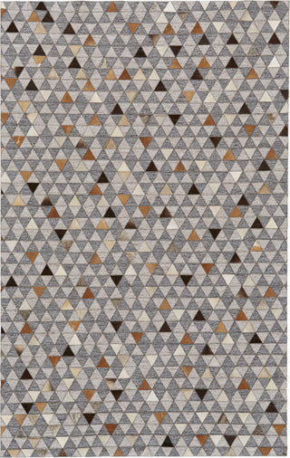 Feizy Fannin 0755F Gray/Rust Area Rug main image