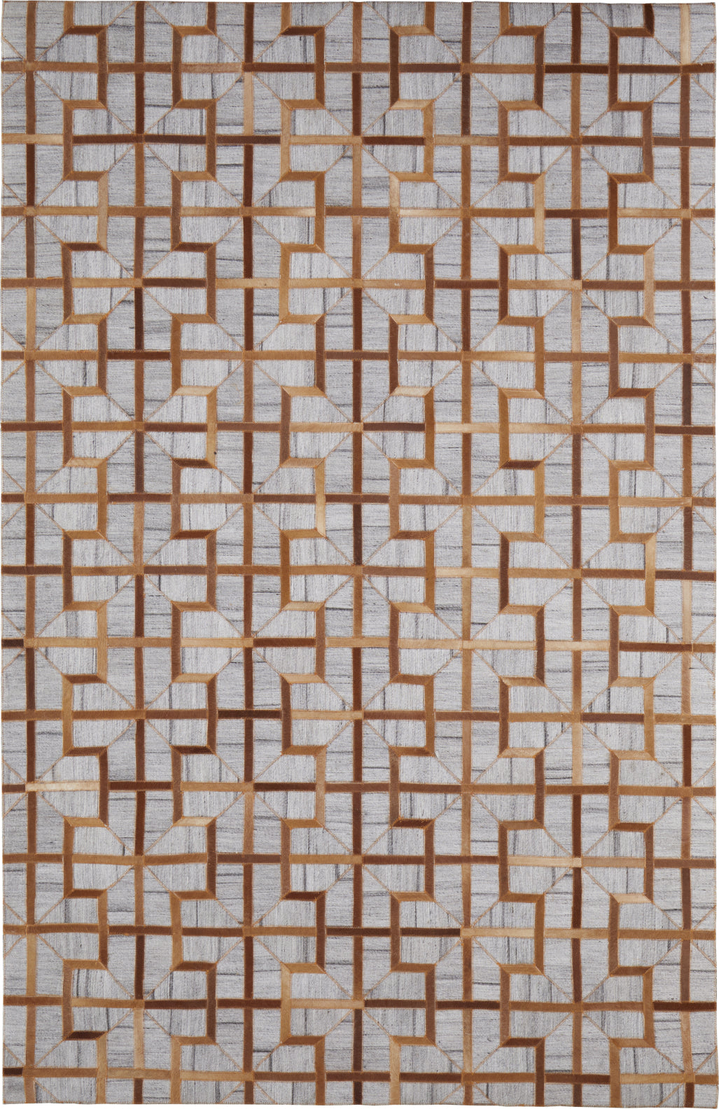 Feizy Fannin 0756F Brown/Gray Area Rug main image