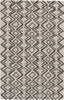 Feizy Enzo 8733F Taupe/Black Area Rug main image