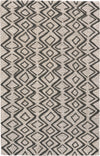 Feizy Enzo 8733F Taupe/Black Area Rug main image