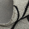 Feizy Enzo 8734F Taupe/Black Area Rug Detail Image