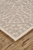 Feizy Branson 8754F Ivory/Light Gray Area Rug