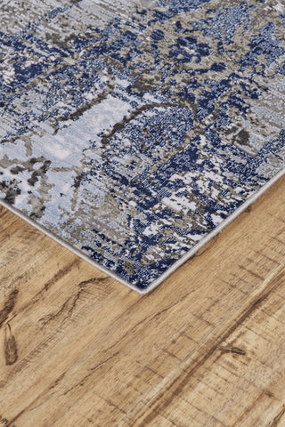 Feizy Gaspar 3834F Blue Area Rug Lifestyle Image Feature