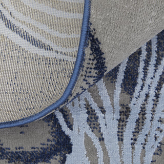 Feizy Gaspar 39KTF Gray/Blue Area Rug Detail Image