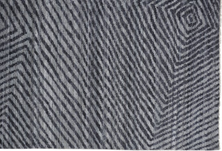 Feizy Vivien 6555F Gray/Blue Area Rug Corner Image 