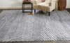 Feizy Vivien 6555F Gray/Blue Area Rug Lifestyle Image